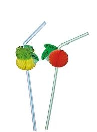 FRUITRIETJES 24CM 6ST.ASS. (FEESTARTIKELEN)